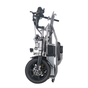Vélo électrique <span class=keywords><strong>pliable</strong></span> à 3 roues, élégant et tendance, <span class=keywords><strong>tricycle</strong></span> électrique pour adultes, double roue avant, longue autonomie, portable, pour la ville - Product Image 4