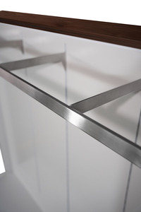 Heavy Duty Double Side Slatwall Cube Estantes de pie Expositor Display Bastidores de <span class=keywords><strong>ropa</strong></span> para tienda minorista - Product Image 3