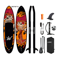Planche de SUP gonflable CE 11'6 pour Stand Up Paddle, Surf et Activités Aquatiques