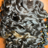 Gran Stock de Paquetes de Cabello Natural 12A, Extensiones de Cabello Humano Virgen Vietnamita con Ondas Corporales y Cutícula Alineada