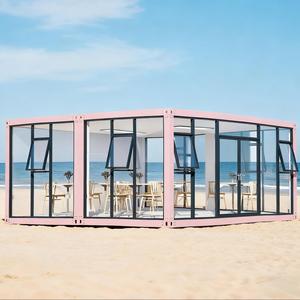 Modular 20-chân vườn nhà khách sạn khu nghỉ mát container với tùy chỉnh vườn đổ - Product Image 4