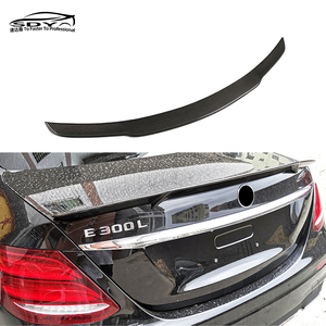 메르세데스 벤츠 E 클래스 W213 4 도어 용 W213 E 클래스 BB 스타일 탄소 섬유 리어 스포일러 트렁크 스포일러 테일 - Product Image 2