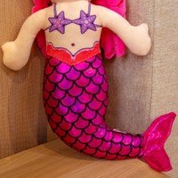 JM9435 Geeme Oreiller de couchage mignon personnalisé Poupée sirène pour enfants et promotion
