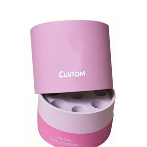 Emballage écologique en tube de papier pour soins de la peau et parfums, boîte cylindrique haut de gamme, protection anti-rayures et anti-plis pour flacon - Product Image 3