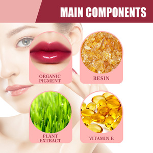 Grosir baru 4-warna Lip Gloss massal lipstik Lip Gloss portabel cangkir tidak lengket cair kedap air katun tembakau - Product Image 3