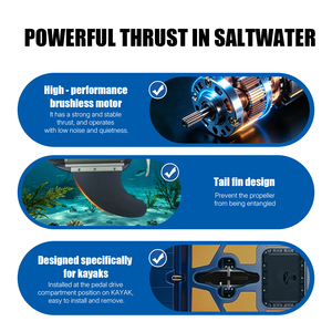 <span class=keywords><strong>Moteur</strong></span> de kayak Hobie, aileron électrique pour SUP, propulseur gonflable haute vitesse pour <span class=keywords><strong>tube</strong></span> flottant, télécommande - Product Image 5
