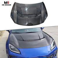 Capot avant en fibre de carbone pour Toyota GR86 Subaru BRZ 2021+ – Remplacement de capot moteur avant style VRS pour une mise à niveau