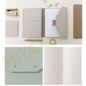 Personalizado <span class=keywords><strong>señora</strong></span> imitación <span class=keywords><strong>de</strong></span> cuero padfolio diario cuaderno cubierta Bloc <span class=keywords><strong>de</strong></span> notas organizador chica cartera organizador billetera caso - Product Image 3