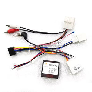 המכונית אודיו dvd 16pin מתאם כבל חשמל אנדרואיד עם תיבת canbus עבור toyota prado/sequoia/lexus/פריוס 330/350 רתמת חיווט - Product Image 2