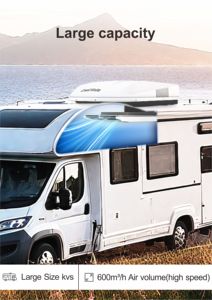 Climatiseur RV 115V 15000BTU à fréquence variable DC, compresseur puissant, profil bas - Product Image 5