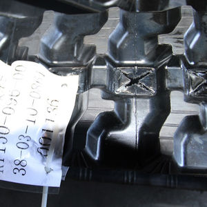 Chenille en caoutchouc taille 150X60X45 pour petite machine ou robot - Product Image 3