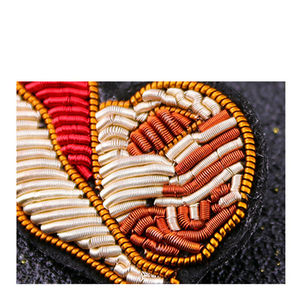 เข็มกลัดปักมือลายสัตว์น่ารัก สไตล์อินเดีย ผ้าไหม ดีไซน์ใหม่ ทันสมัย - Product Image 2