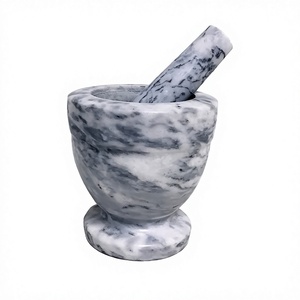Fabulous Design Round Shape Pestle And Mortar Set With Premium Quality Customized Size Mortar Pestle At <b>Cheap</b> Price - Product Image 1