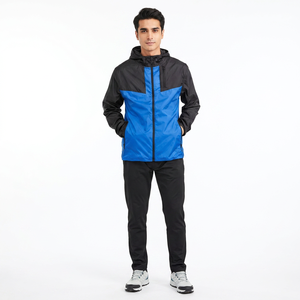 Finer Threads Men's New Arrival Autumn High Street Style 100% Cotton <b>Waterproof</b> Windbreaker <b>Jacket</b> Hooded Stand Collar Vintage - Product Image 1