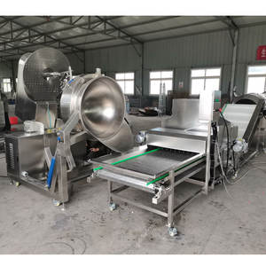 غلاية الكراميل التجارية آلة الفشار الذرة خط معالجة الفشار - Product Image 1