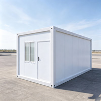 Container Abitativo Prefabbricato in Acciaio da 20 Piedi, Smontabile, per Ufficio, Casa o Monolocale, Ideale per Giardino - Vendita all'Ingrosso