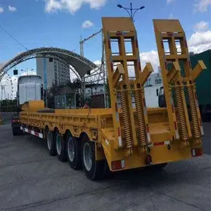 Hỗ trợ tùy chỉnh kích thước giá tốt nhất phẳng thấp giường bán Trailer và lowbed cổ ngỗng bán Trailer