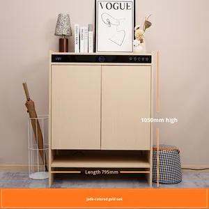 ארון נעליים מעץ חכם לחיטוי, ייבוש, דאודורנט, מינימליסטי, מודרני, לאחסון נעליים בכניסה לבית - Product Image 2