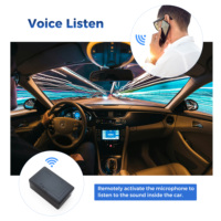 Rastreador GPS Inalámbrico 2G 4G Portátil para Coche Mini Rastreador GPS Magnético con Escucha de Voz y Alarma de Vibración