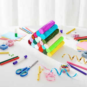 Décorations de luxe créatives, bâtonnets de nettoyage en chenille colorés, bâtonnets torsadés tendance, 30 cm, décoration éducative pour enfants, bricolage, décoration de <span class=keywords><strong>mariage</strong></span> - Product Image 1