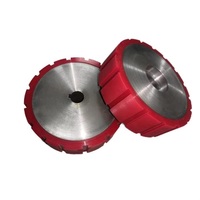 Collection de roues en PU de qualité supérieure pour usine, roues en silicone, noyau robuste en acier et aluminium avec revêtement en PU