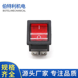 Interruptor Basculante 2900 de 123 mm con Indicador LED Rojo, IP33, Material ABS, para Generador - Product Image 4