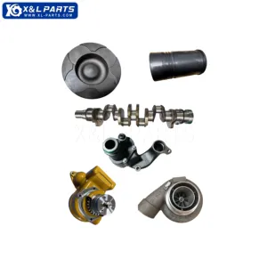 Excavator Parts Engine Liner Kit 6D140 S6D140 Diesel Engine Cast Iron Piston 6211-32-2130 6212-31-2151 for Komatsu engine