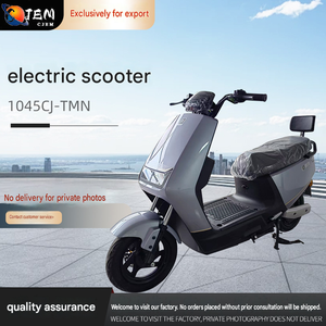 Vente en gros de motos électriques tout-terrain, scooters électriques de banlieue avec pédales, moteur 1000W 60V, longue autonomie de 50 km - Product Image 1