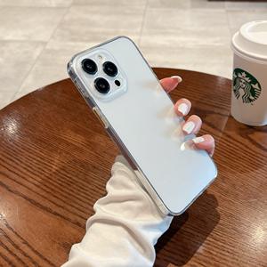 เคสโทรศัพท์มือถือแบบใสแบบบางเฉียบป้องกันสีเหลือง0.8มม. สำหรับ iPhone 16 PRO MAX - Product Image 2