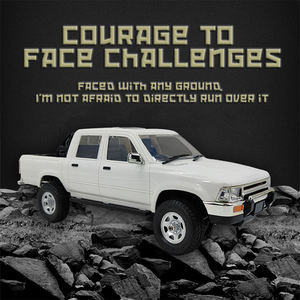 Voitures RC D62/64-1 2-4WD à l'échelle 1:16, modèle HILUX <span class=keywords><strong>King</strong></span> of Pickup Truck, télécommande 2,<span class=keywords><strong>4</strong></span> GHz, jouets électriques pour enfants, cadeaux - Product Image 2