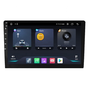 Iphone 9 inch đa phương tiện GPS navigation đài phát thanh xe Android hệ thống USB Wifi BT Android xe điện thoại di động phổ Car DVD Player - Product Image 3
