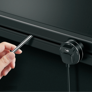 Sistema de Riel Eléctrico Empotrado de 100 cm con Enchufe de Superficie Oculto, Interruptor de 32 A, Enchufe de Pared Extraíble, Certificación EAC y CE - Product Image 4