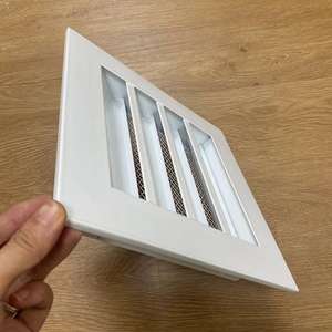 <span class=keywords><strong>Grille</strong></span> <span class=keywords><strong>d</strong></span>'<span class=keywords><strong>aération</strong></span> externe en aluminium pour persiennes météorologiques - Product Image 6