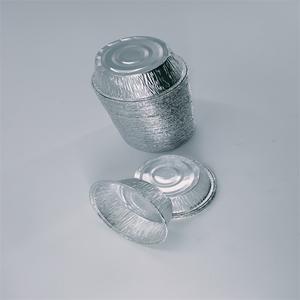 Moldes para Muffins de 110 ml, Aptos para Alimentos, Moldes <span class=keywords><strong>Pequeños</strong></span> de Aluminio para Tartas de Huevo, Mini Moldes para Pastel con Tapa, para Hornear - Product Image 5