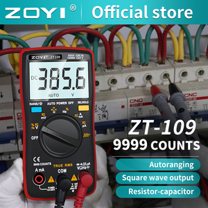 Multimètre ZOYI ZT109/111, testeur de transistors et de condensateurs, True-RMS, instruments de mesure et d'analyse automobiles ZT109 / ZT111, ZT10 - Product Image 4