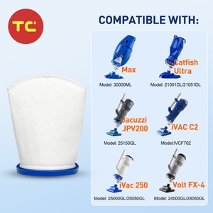Nhiều lớp túi lọc cho X-treme hồ bơi Blaster Max cá da trơn Ultra <span class=keywords><strong>ivac</strong></span> 250 <span class=keywords><strong>ivac</strong></span> C2 bể sục jpv200 p30x022xf hồ bơi Máy hút bụi - Product Image 2