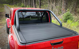 Cubierta de Caja de Camioneta Enrollable Manual Eléctrica, Impermeable, con Bloqueo, de Aleación de Aluminio Suave, para Jeep Gladiator Pickup Truck <span class=keywords><strong>Rubicon</strong></span> - Product Image 3