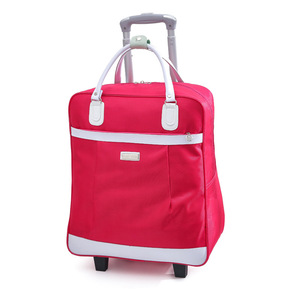 RTS Bulk Mixed Order Wholesale 2 Pcs in 1 Set Fashion Waterproof Foldable Trolley Travel Luggage with Tote Handbag for Unisex - Product Image 2