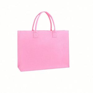 Sac à main en feutre grande taille pour femme – Nouveau modèle décontracté à porter à l'épaule – Sac de qualité pour femme - Product Image 4