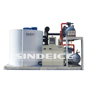 Máquina de hielo en escamas automática grande de 15T, refrigerador de carne de supermercado, máquina de hielo, engranaje de Motor de compresor, hielo industrial de 15 toneladas - Product Image 2