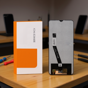 Écran tactile LCD pour Xiaomi Redmi 9 Poco M2, 6,5 pouces, TFT, pack de service original, noir - Product Image 3