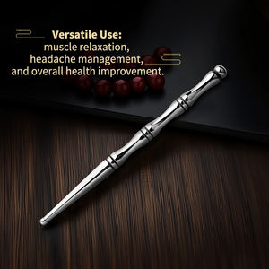 Alta qualidade aço inoxidável acupuntura ponto massagem ferramentas vara caneta acupuntura manual portátil - Product Image 4