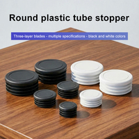 Bouchons ronds pour meubles, patins pour pieds de table et de chaise, embouts ronds en plastique, bouchons d'étanchéité pour trous, capuchons décoratifs