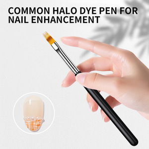 Pincel Suave para Arte de Uñas Ombre, Pincel para Dibujar Degradados en Gel, para Diseño de Manicura en Salón - Product Image 2