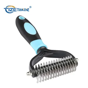 Dog And Cat Hair One Key Remove Hair Comb Pet Massage Shedding Remover Grooming Pet Hair Brush