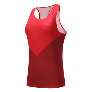 Venta al por mayor Fitness Muscle Gym Custom Men/Stylish Summer Workout Curved Singlet Vest - Product Image 6