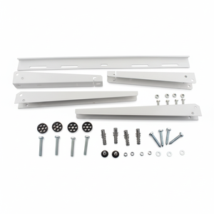 ขายึดแอร์แบบติดตั้งภายนอกอาคาร สำหรับเครื่องปรับอากาศแบบมินิสปลิต  วัสดุเหล็กทนทานต่อการกัดกร่อน หนา 2.0 มม. ติดตั้งง่าย - Product Image 2