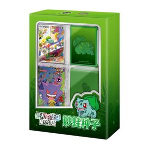 Boîte de boosters chinoise Pokémon 151, coffret cadeau authentique, partenaires initiaux, Bulbasaur, Charmander, Squirtle - Product Image 3