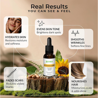 Huile de vitamine E 100% pure et naturelle pour la peau, le visage, les cheveux, les ongles et les cicatrices, hydratant pour le corps, peau sèche et rides