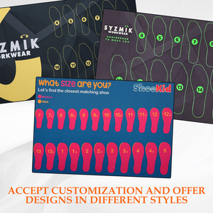 Tapis de mesure de la taille du pied personnalisé pour magasin de chaussures, idéal comme cadeau pour les <span class=keywords><strong>d</strong></span>étaillants en chaussures - Product Image 4